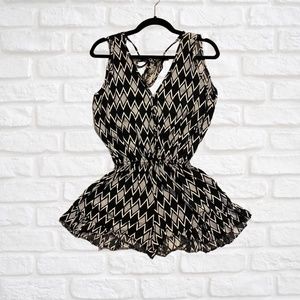 Open back Romper